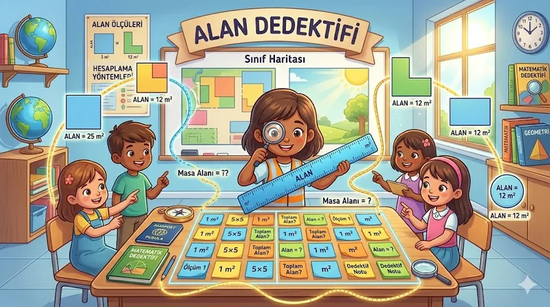 Alan Dedektifi: Yüzeyleri Kapla!