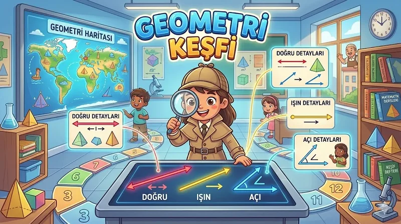Geometri Dedektifi: Çizgilerin Gizemi
