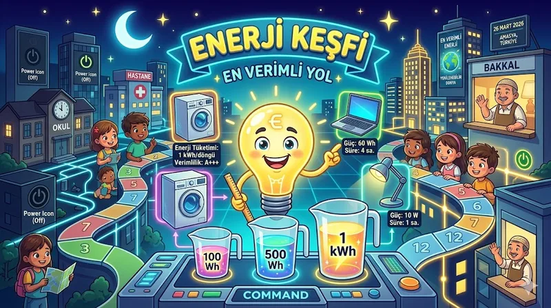 Enerji Kaşifi: Şehri Aydınlat!