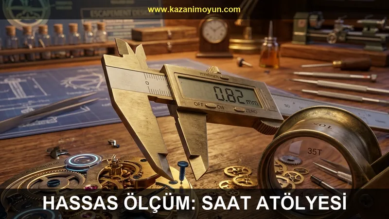 Hassas Ölçüm: Saat Atölyesi