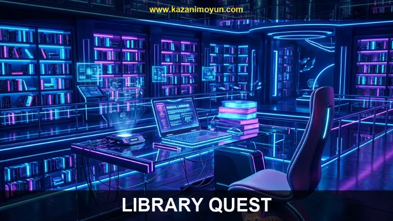 Library Quest: Preposition Hunt