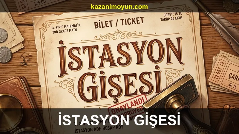 İstasyon Gişesi: Tren Biletleri